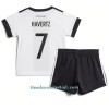 Conjunto (Camiseta+Pantalón Corto) Alemania Kai Havertz 7 Primera Equipación Mundial 2022 - Niño